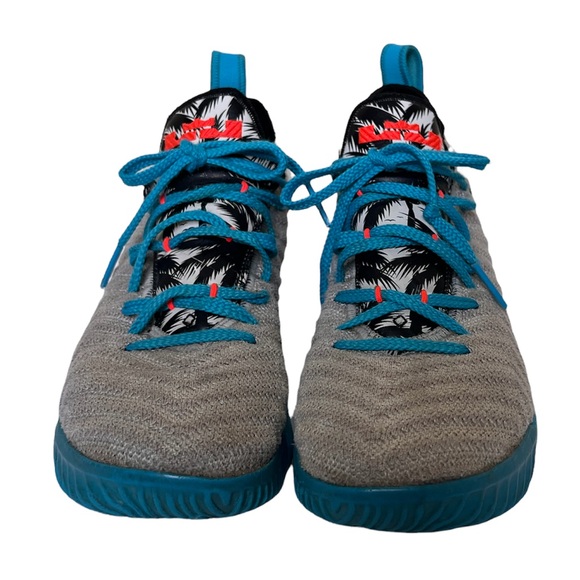 Kids Nike LeBron 16 South Beach Sneakers - Picture 2 of 6